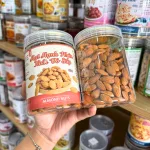 Hạt Hạnh Nhân Sấy Tách Vỏ Thơm Ngon 350g - Hũ Pet