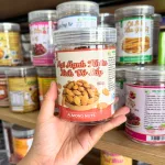 Hạt Hạnh Nhân Sấy Tách Vỏ Thơm Ngon 350g - Hũ Pet