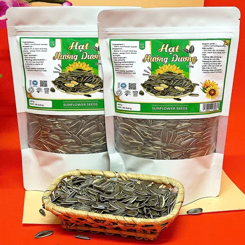Hạt Hướng Dương Túi Zip Trắng Sữa 350g