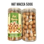 Hạt Macca Tây Nguyên Nứt Vỏ 500g Hộp