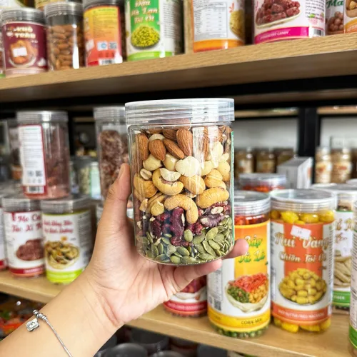 Hạt Mix Dinh Dưỡng Tách Vỏ Thơm Ngon 400g Hộp Pet