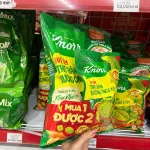 Hạt Nêm Thịt Thăn Xương Ống KNORR 900g - Tặng Kèm Gói Nhỏ 136g