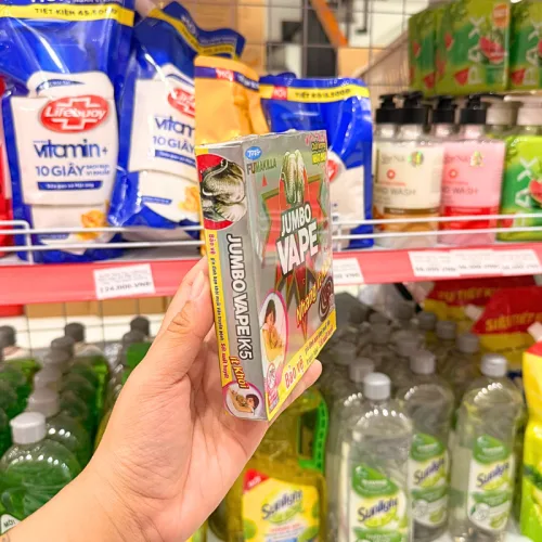 Hộp 10 Khoanh Nhang Muỗi Jumbo Vape Bạc Chất Lượng Nhật Bản