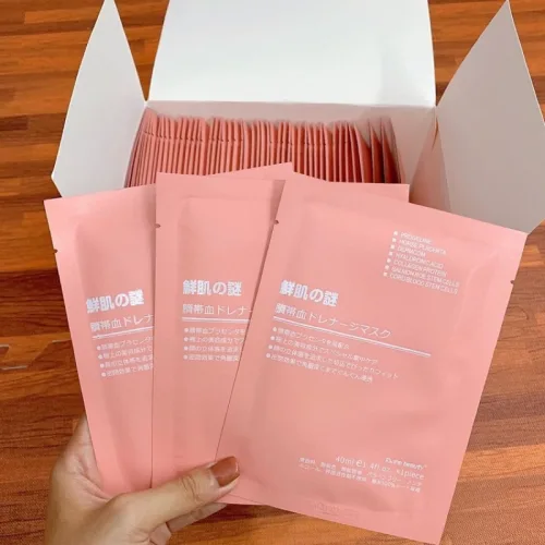 10 Miếng Mặt Nạ Nhau Thai Cừu Rwine Beauty( Tách Lẻ 10 miếng)