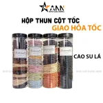 1 Hộp Dây Thun Buộc Tóc Cao Su - Thun Cột Tóc Kèm Hộp Đựng Thun 4cm