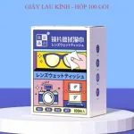 Hộp 100 Khăn Lau Kính Hộp 12X16 Cm