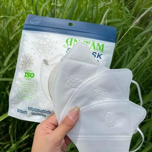Hộp 100 Khẩu Trang Y Tế An Tâm - Khẩu Trang 3D