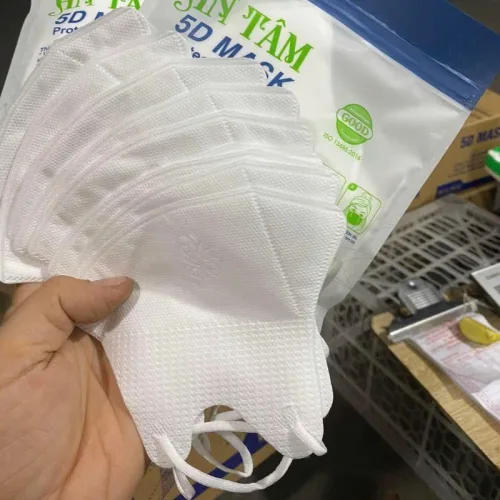 Hộp 100 Khẩu Trang Y Tế An Tâm - Khẩu Trang 3D
