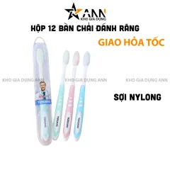 Hộp 12 Bàn Chải Đánh Răng - Bàn Chải Vệ Sinh Răng Miệng