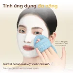 Hộp 3 Miếng Bông Mút Rửa Mặt Bọt Biển Clean Easy To Clean Amortals (Có Chữ)