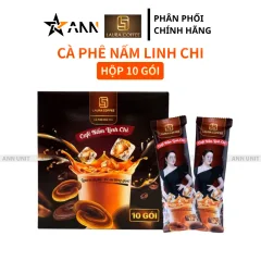 Hộp Cà Phê Nấm Linh Chi Laura Coffee Nhật Kim Anh