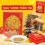 Hộp Gạo Vàng Thần Tài Phong Thuỷ Chiêu Tài Lộc