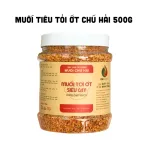 Hộp Muối Tỏi Ớt Siêu Chú Hải Thơm Ngon - Hộp 500g