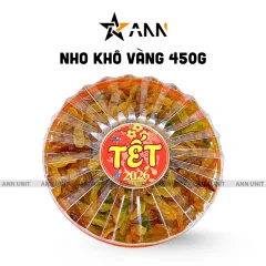 Hộp Nho Vàng Sun Khía 450G Hộp Quà Tết 2026