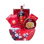 Hộp Quà Trang Trí Tết – Quà Tặng Tết Sang Trọng – Set Quà Cao Cấp - Giỏ Quà Tết