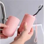 Hộp Đựng Bàn Chải Kem Đánh Răng - Ống Nhựa Đựng Bàn Chải Đánh Răng Khi Đi Du Lịch 19cm