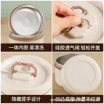 Hộp Đựng Cơm 3 Ngăn Kèm Túi Đựng Cơm Có Thìa Muỗng Tiện Lợi 14x22.2cm