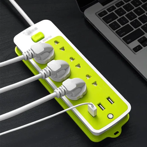 Ổ Điện 3 Cổng Sạc USB Ổ Cắm Điện Đa Năng 22x7x2.2cm