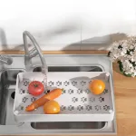 Kệ Để Đồ - Kệ 4 Tầng - Kệ Bếp - Kệ Nhựa Để Đồ Có Bánh Xe 65cmx38cmx21cm