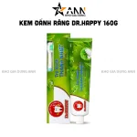 Kem Đánh Răng DR HAPPY Trà Xanh 160g + Bàn Chải DR HAPPY