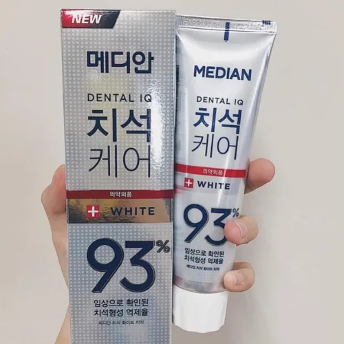 Kem Đánh Răng Median Màu Trắng  Dental IQ 93% White 120g