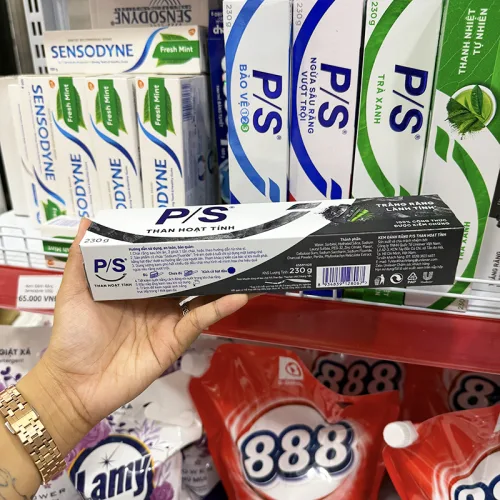 Kem Đánh Răng P/S Than Hoạt Tích 230g