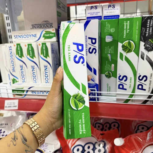Kem Đánh Răng P/S Trà Xanh Thanh Nhiệt Tự Nhiên 230g