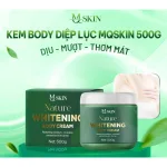 Kem Body Diệp Lục Mq Skin 500g - Kem Body Mqskin Nature Whitening Body Cream Chính Hãng