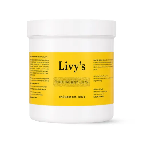 Kem Body Livy's 1kg - Kem Dưỡng Sáng Da Toàn Thân Livy