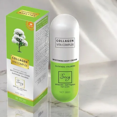 Kem Body Sắc Hương Collagen Vita Complex Sexy Hình Viên Thuốc 280ml