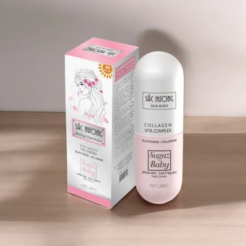Kem Body Sắc Hương Skin Body Sugaz Baby Hình Viên Thuốc 280ml