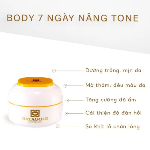 Kem Body Tinh Chất Vàng Hatagold Cosmetics
