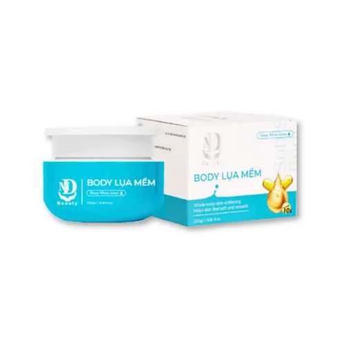 Kem Body Trắng Da Lụa Mềm MD Beauty 250g