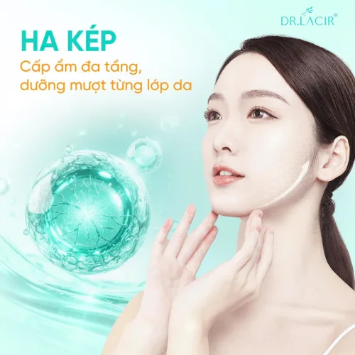 Kem Bọt Nước Căng Bóng Dr Lacir Whitening Ha-p Ha-o Aquaring Cream Ban Đêm 40g