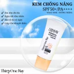 Kem Chống Nắng 31May Mineral Sunblock Cream SPF50+ PA++++ 50ml -Thirtyone May