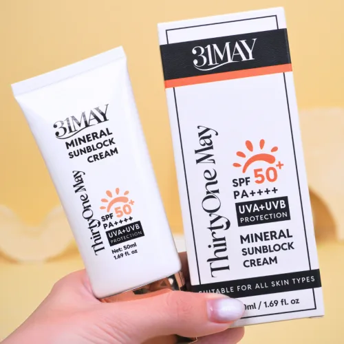 Kem Chống Nắng 31May Mineral Sunblock Cream SPF50+ PA++++ 50ml -Thirtyone May