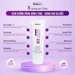 Kem Chống Nắng B3 InnoSkin Màu Tím Cho Da Dầu