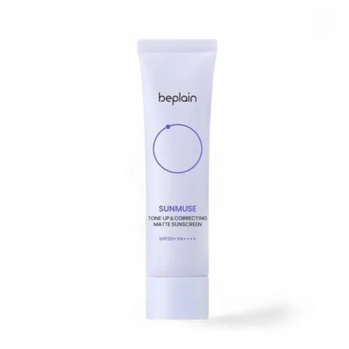Kem Chống Nắng Beplain Sunmuse Tone Up Màu Tím Nhạt - Dành Cho Da Dầu 50ml
