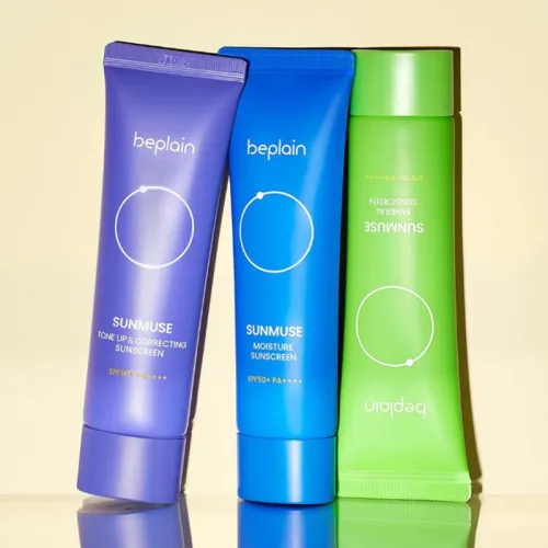 Kem Chống Nắng Beplain Sunmuse Xanh Dương - Dành Cho Da Hỗn Hợp Và Khô 50ml