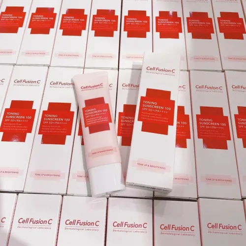 [Hàng Cận Date Giảm Sâu] Kem Chống Nắng Cell Fusion C Toning Sunscreen 50ml