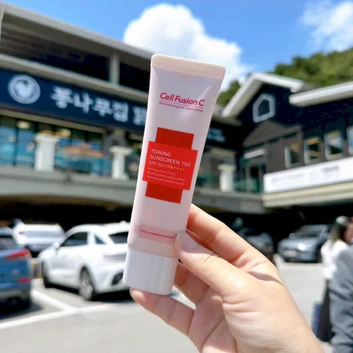 [Hàng Cận Date Giảm Sâu] Kem Chống Nắng Cell Fusion C Toning Sunscreen 50ml