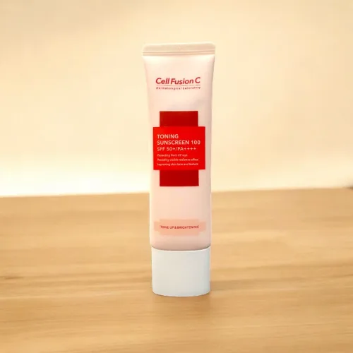 Cell Fusion C toning sunscreen và ý nghĩa của hiệu ứng nâng tông nhẹ