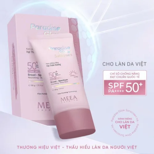 Kem Chống Nắng Hạt Thiên Đường Ha Meea Preamium 50+ Spf Pa++++ 50g