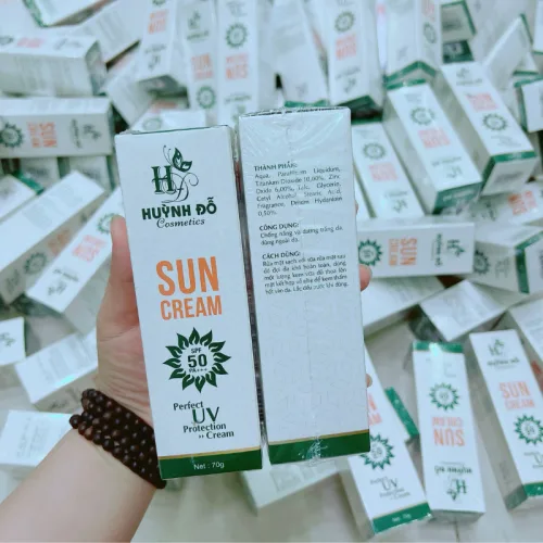 Kem Chống Nắng Huỳnh Đỗ 70g Phiên Bản Mới