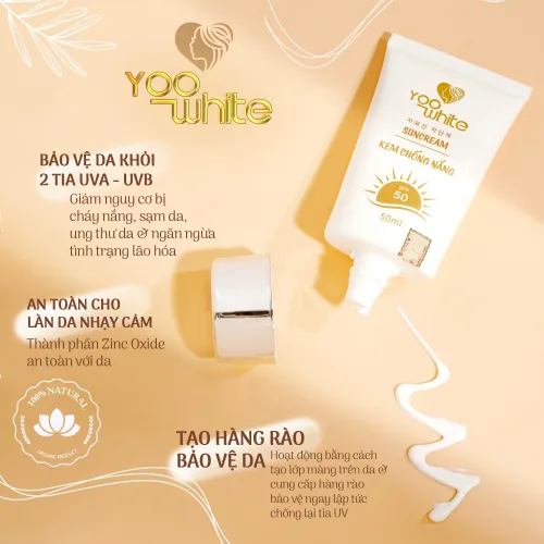Kem chống nắng không làm cho bạn trắng nhưng nếu bạn muốn trắng thì nhất định phải dùng kem chống nắng