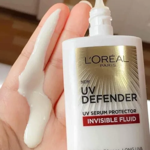 Kem Chống Nắng Loreal Paris Cho Da Thiên Dầu Defender Serum - Invisible Resist SPF50+ PA++++ 50ml Loreal ( Vạch Đỏ)