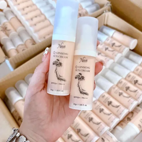 Kem Chống Nắng Rể Sâm Nicos Beauty