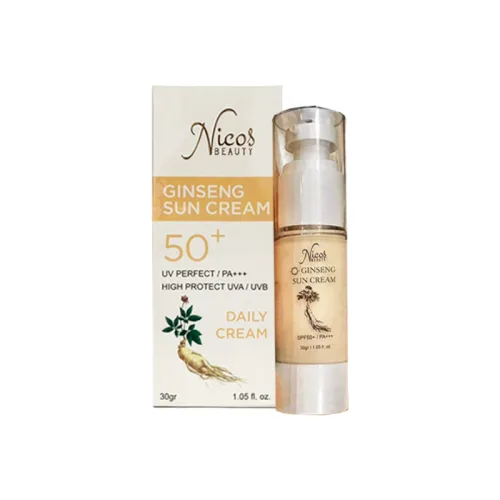 Kem Chống Nắng Rể Sâm Nicos Beauty