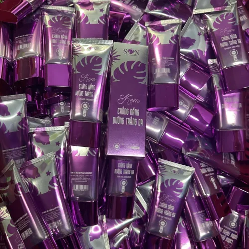 Kem Chống Nắng SON Cosmetic Lớn Dưỡng Trắng Da 50g