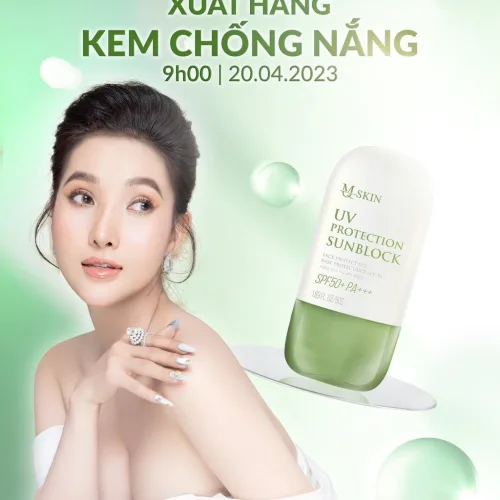 Kem Chống Nắng SPF50+ PA+++ UV Protection Sunblock MQ Skin
